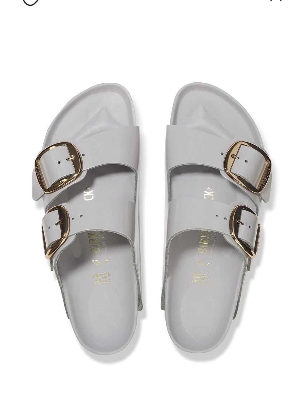 Birkenstock Arizona Big Buckle High Shine Patent Leather EU 37